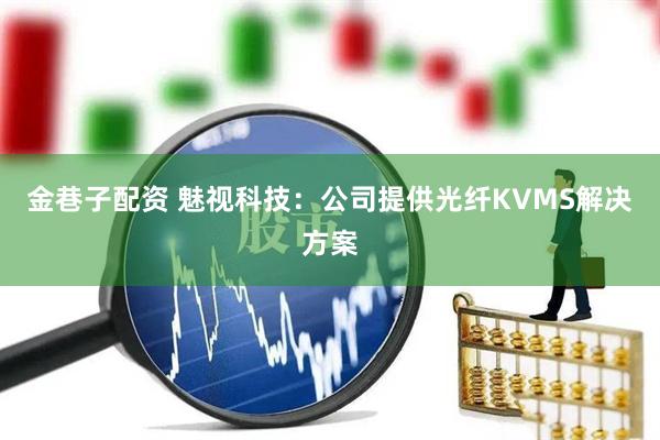 金巷子配资 魅视科技:公司提供光纤KVMS解决方案